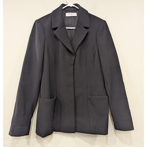 MM. LaFleur The Collins Black Blazer Jacket Size 8